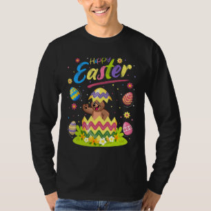 T-shirt Ours Oeuf de Pâques Grizzli Ours Joyeux Pâques