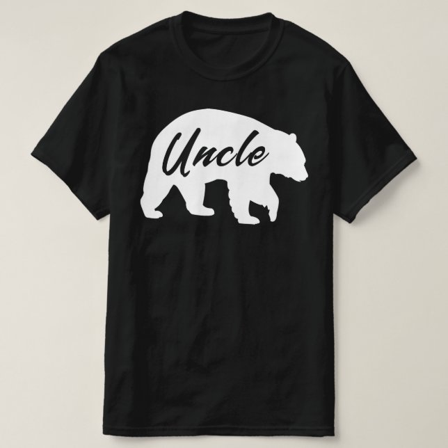 T-shirt ours oncle (Design devant)