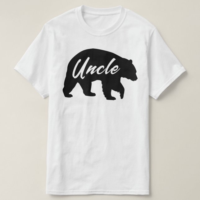 T-shirt ours oncle (Design devant)
