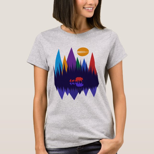 T-shirt Ours & oursons #4 (Devant)
