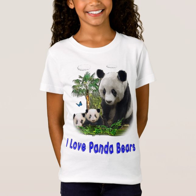 T-Shirt ours pandas (Devant)