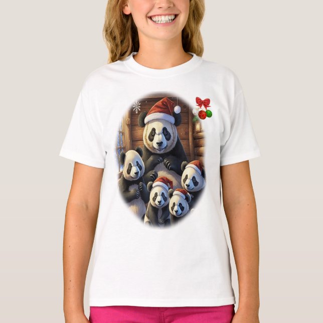 T-shirt Ours Pandas (Devant)