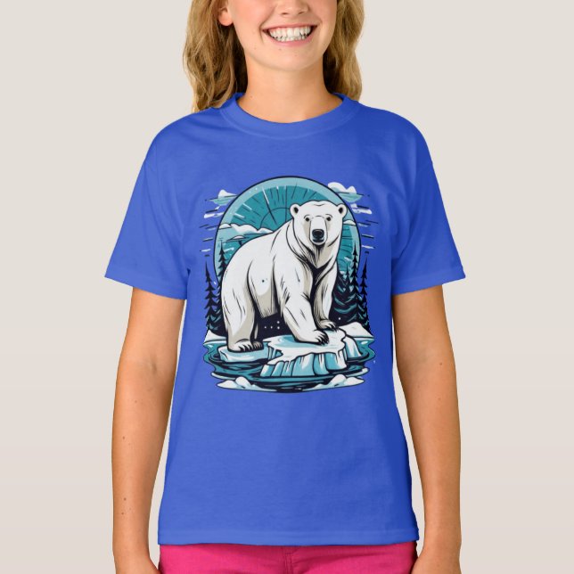 T-shirt ours polaire (Devant)