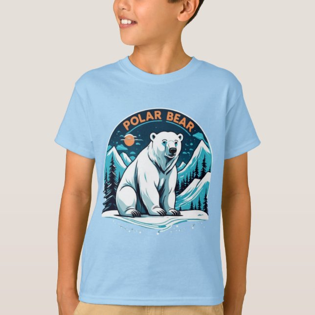 T-shirt ours polaire (Devant)