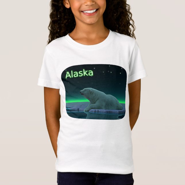 T-Shirt Ours polaire à bord de glace (Devant)