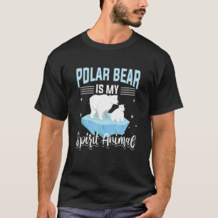 T-shirt Ours Polaire Animaux Ours Polaire L'Ours Polaire E