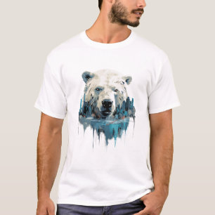 T-shirt Ours polaire Beauté animal Nature Faune Découverte