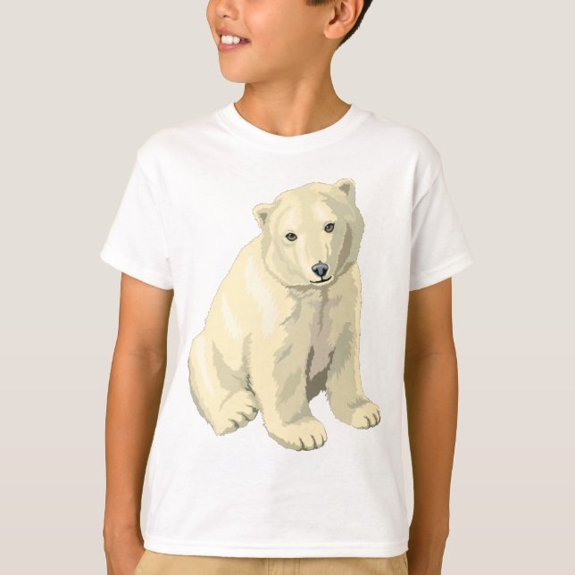 T-shirt Ours polaire câlin (Devant)