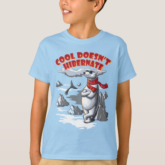 T-shirt Ours polaire cool (Devant)