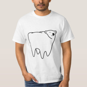 T-shirt Ours polaire de dent d'ours molaire