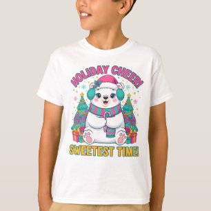 T-shirt ours polaire de la joie des Fêtes – Le mom