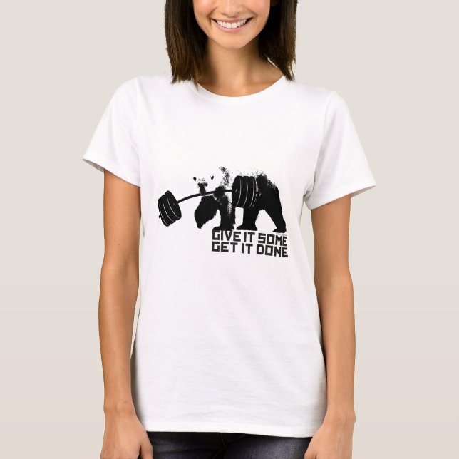 T-shirt Ours Polaire - Donnez-Le (Devant)