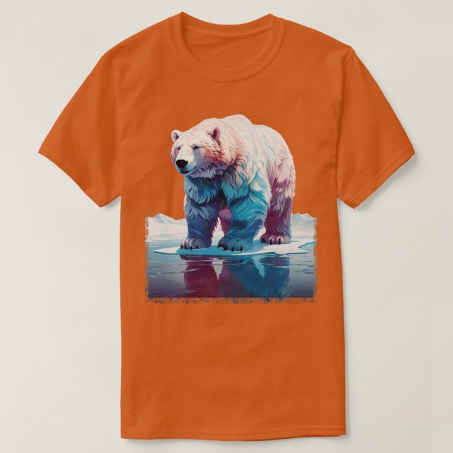 T-shirt Ours polaire Imaginaire (Design devant)