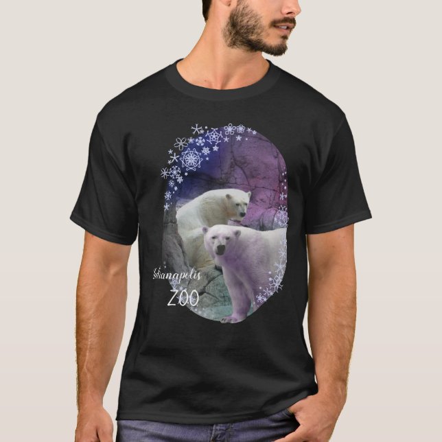 T-shirt Ours polaire Indy Zoo (Devant)