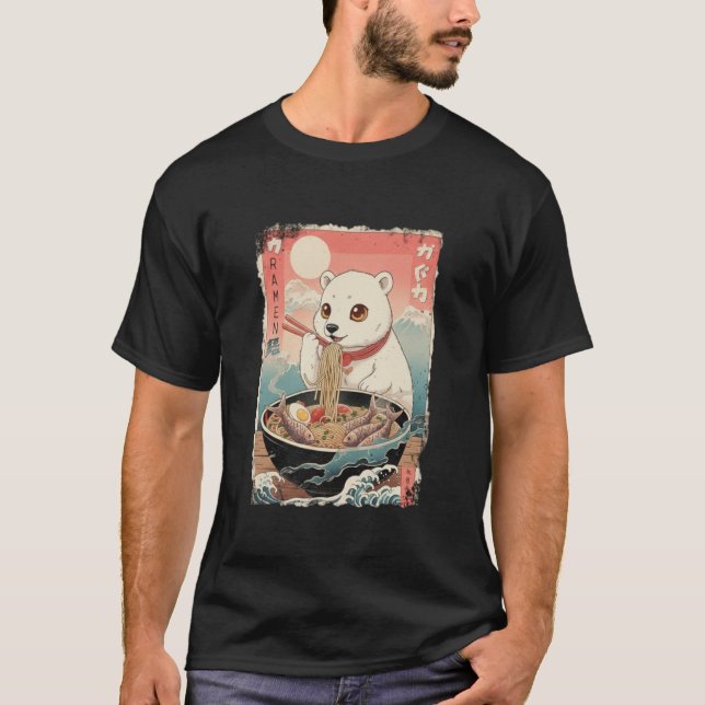 T-shirt Ours polaire mignon (Devant)