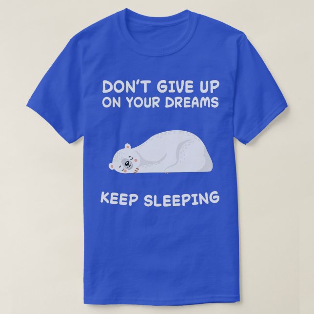 T-shirt Ours Polaire Nap Pyjama Dormir nuit (Design devant)