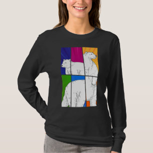 T-shirt Ours polaire Ours arctique Pop Ours polaire
