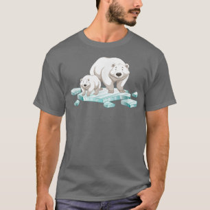 T-shirt Ours polaire, ours polaire nord, p de l'environnem