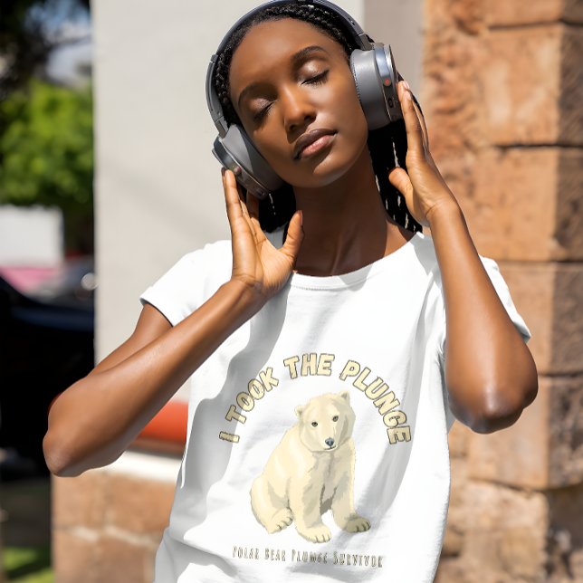 T-shirt Ours Polaire Plongé Polaire J'Ai Pris Le Plongemen (Créateur téléchargé)