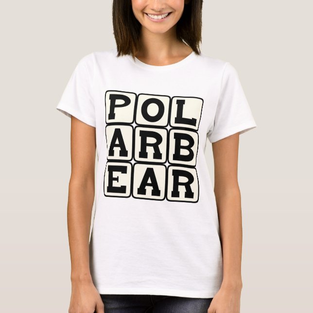 T-shirt Ours Polaire, Roi du Froid (Devant)
