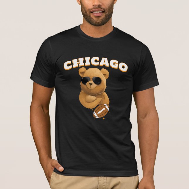 T-SHIRT OURS POLAIRE TROP COOL (Devant)
