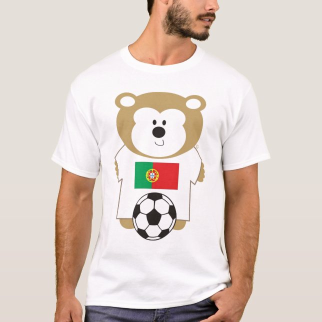 T-SHIRT OURS PORTUGAL (Devant)