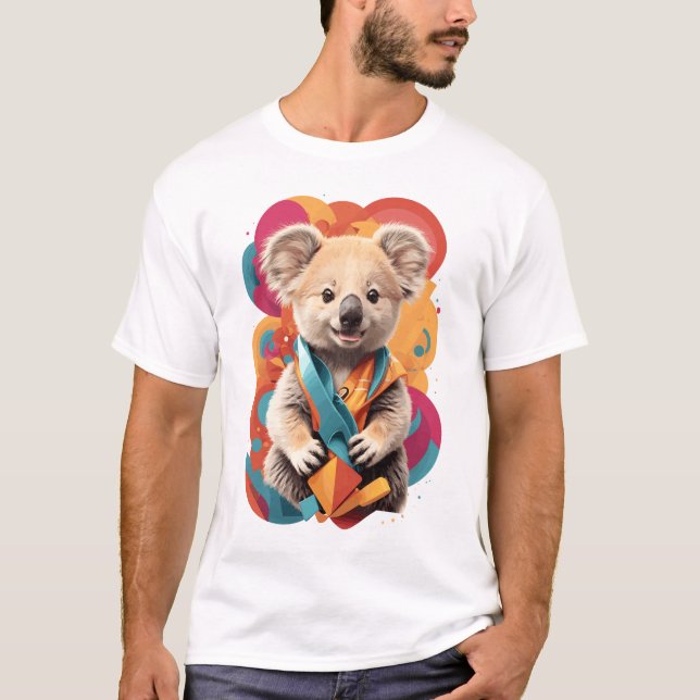 T-shirt Ours primé (Devant)