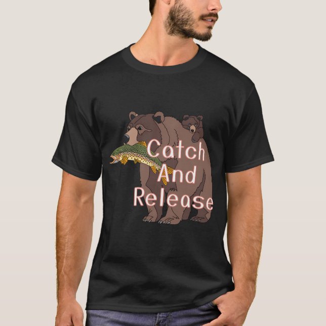 T-shirt Ours relâché après capture (Devant)