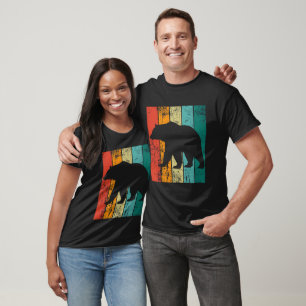 T-shirt Ours rétro