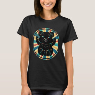 T-shirt Ours rétro