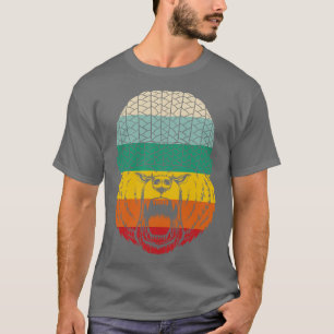 T-shirt Ours rétro
