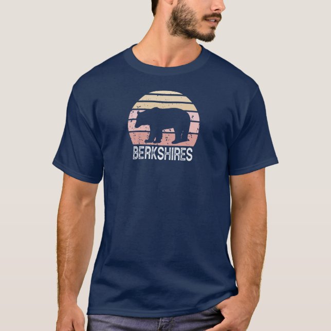 T-shirt Ours Rétro des Berkshires (Devant)