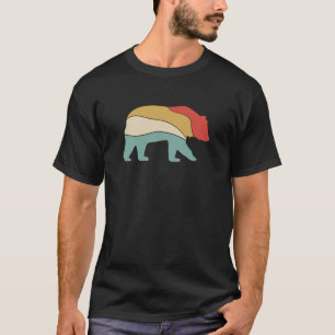 T-shirt Ours Rétro vintage Pour Animal
