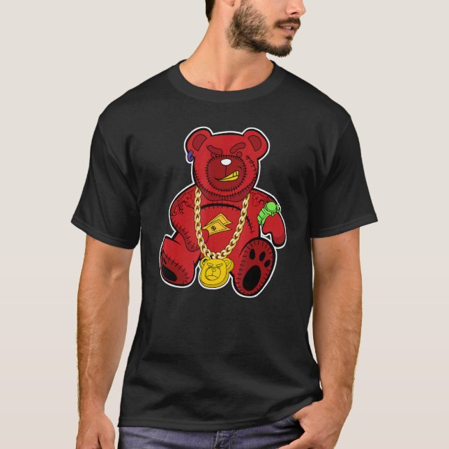 T-shirt Ours Riche Ce que les 5s correspondent (Devant)