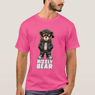 T-shirt OURS RIZZZES Rizzler W Rizz Cool Teddy Bear Best M