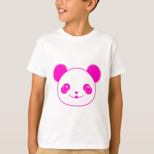 T-shirt Ours rose Kawaii Panda