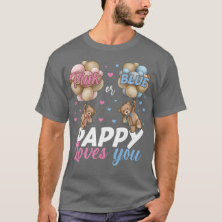 T-shirt Ours Rose Ou Bleu Pappy Aime Vous Révéler Le Sexe