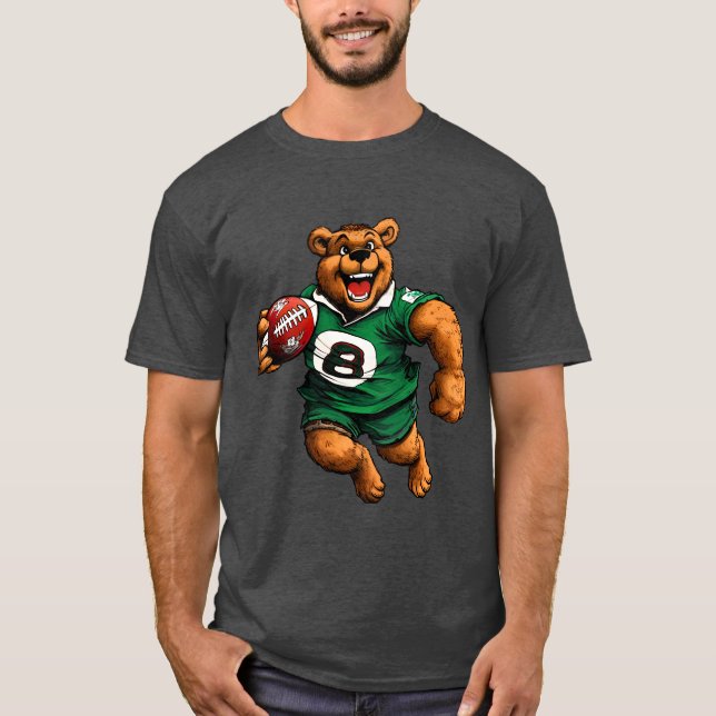 T-shirt Ours Rugby (Devant)