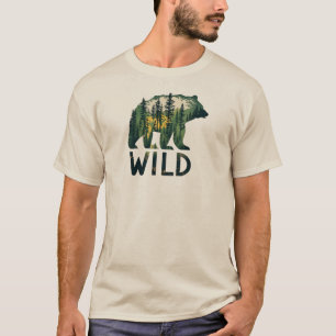 T-shirt Ours Sauvage Nature