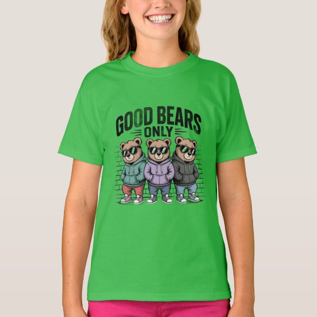 T-shirt Ours Sympas Uniquement (Devant)