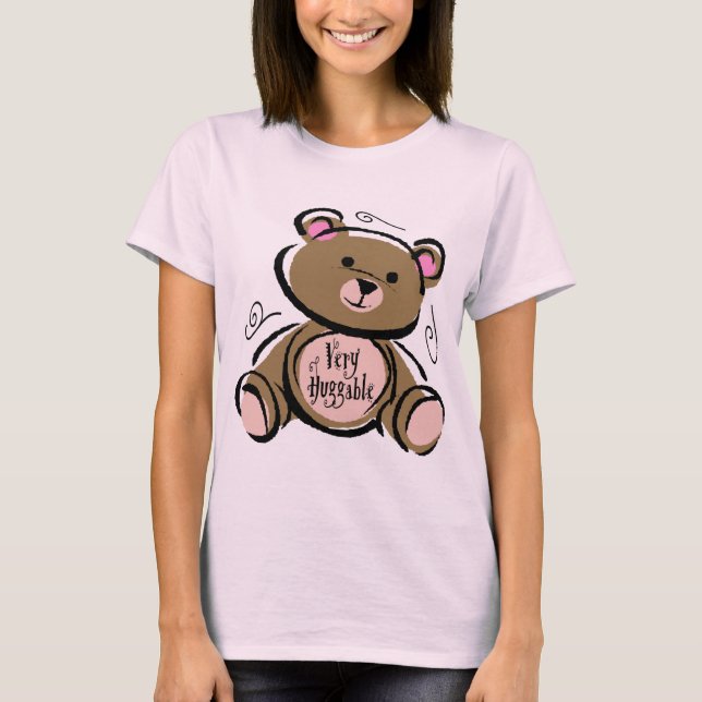 T-shirt Ours Teddy Très Encombrant (Devant)