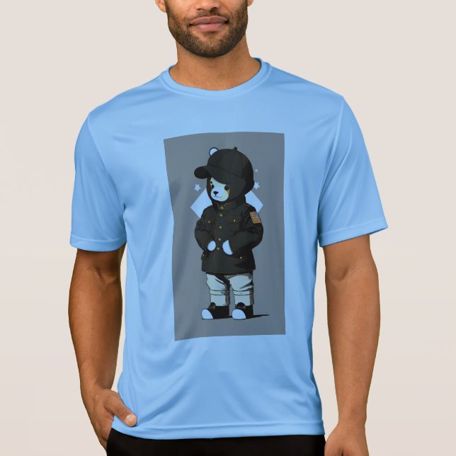 T-shirt ours-usa (Devant)