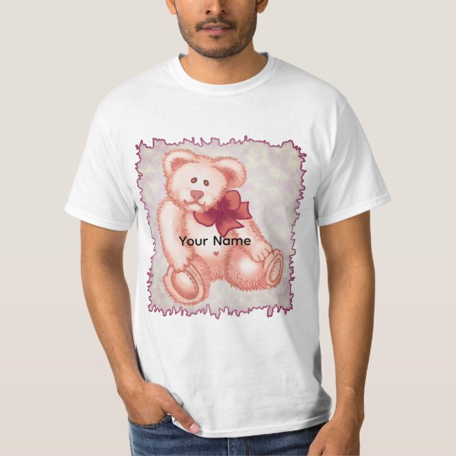 T-shirt Ourson Bébé Fille (Devant)