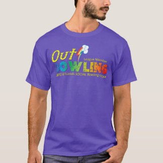 T-shirt Out Bowling League - Lisle Lanes Retro Logo Tee