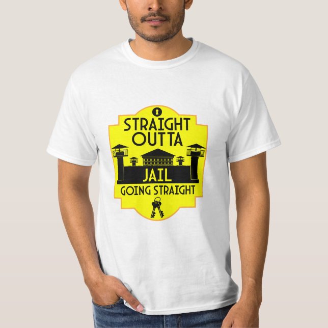 T-shirt Out Of Jail Prison Release Gift Two-Tone Coffee Mu (Devant)