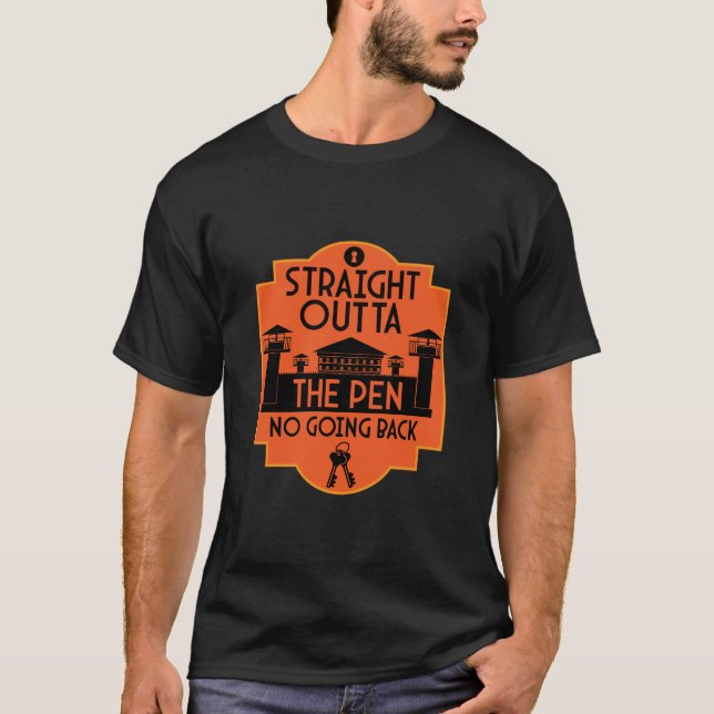 T-shirt Out Of Jail Prison Release Gift Two-Tone Coffee Mu (Devant)
