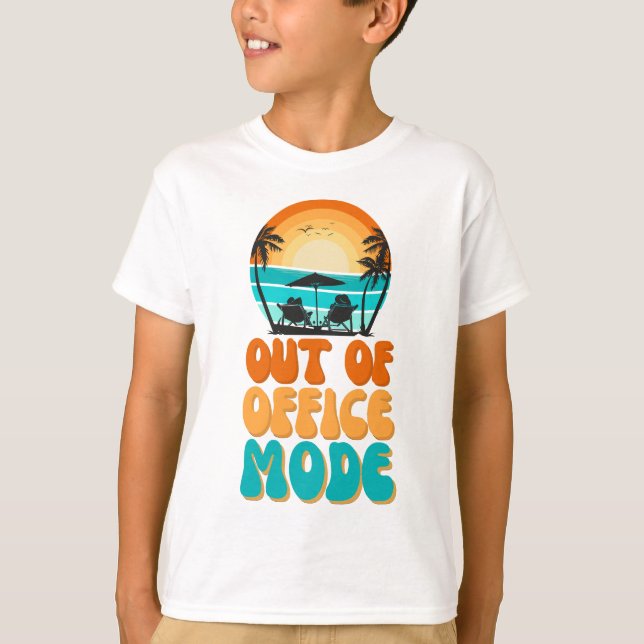 T-shirt Out of Office Mode (Devant)