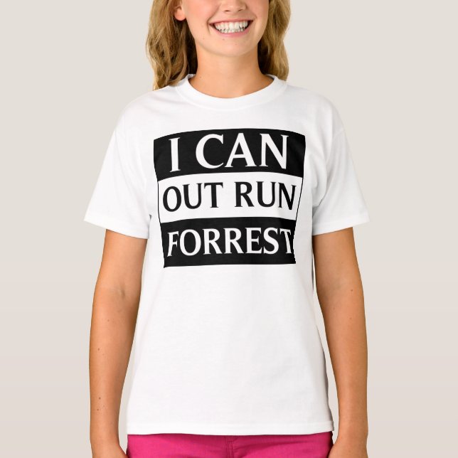 T-shirt Out Run Forrest (Devant)