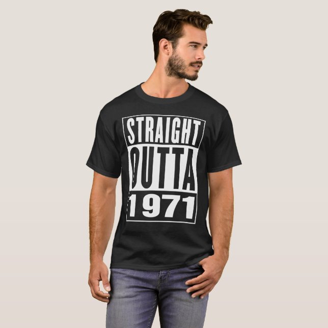 T-shirt Outa droit 1971 (Devant entier)