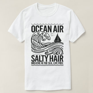T-shirt Outdoor Adventure Camping Thérapie Art